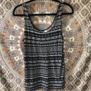 boho aztec tank top